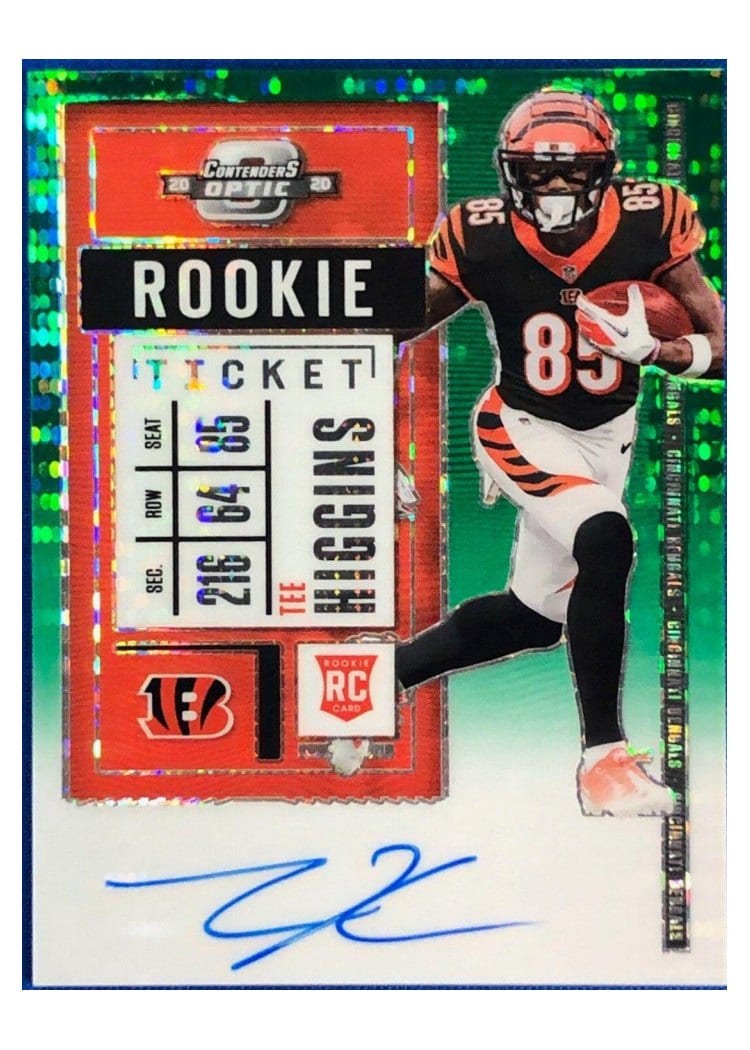 2020 Panini Contenders Optic Base Set Tee Higgins #113 card