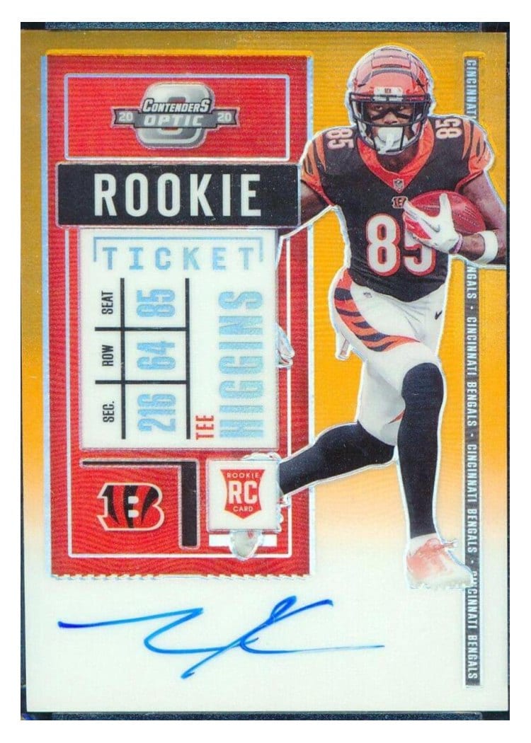 2020 Panini Contenders Optic Base Set Tee Higgins #113 card
