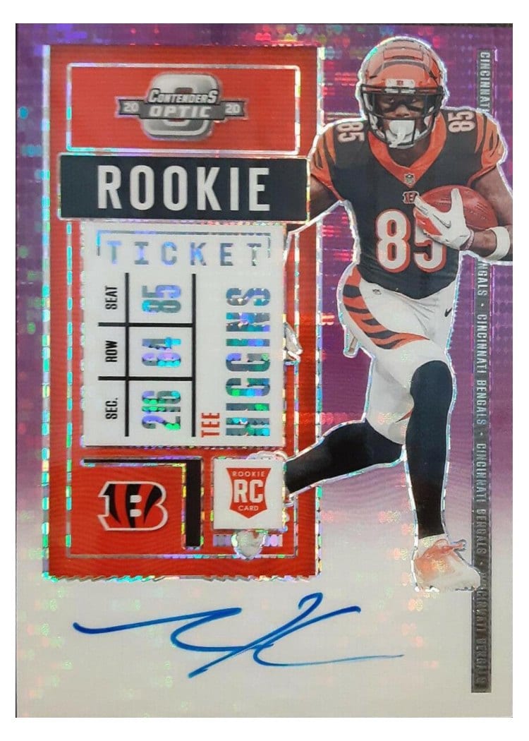 2020 Panini Contenders Optic Base Set Tee Higgins #113 card