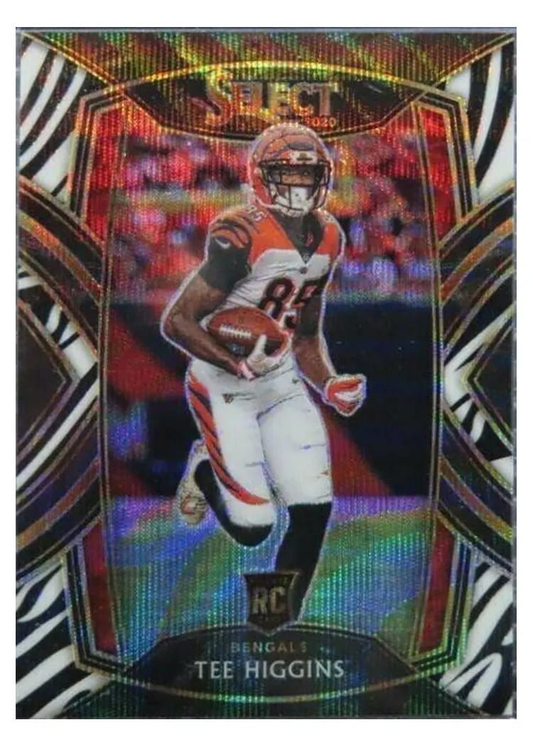 2020 Panini Select Base Set Tee Higgins #260 card