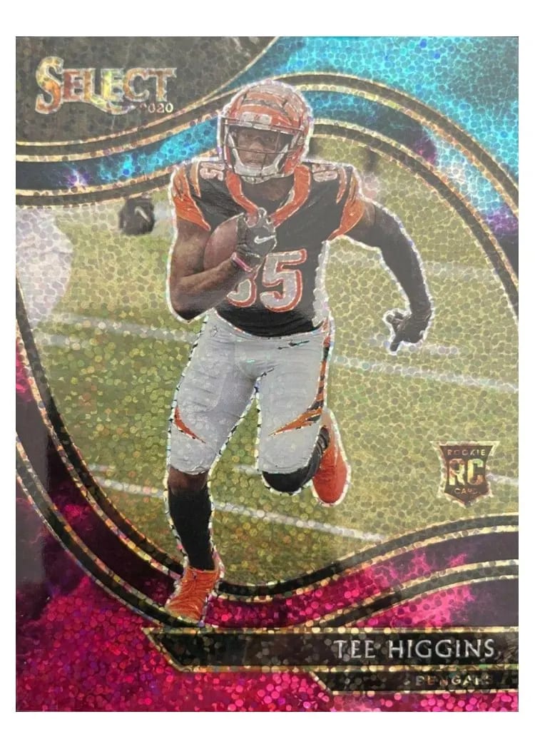 2020 Panini Select Base Set Tee Higgins #360 card