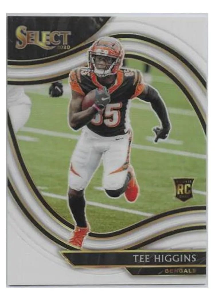 2020 Panini Select Base Set Tee Higgins #360 card