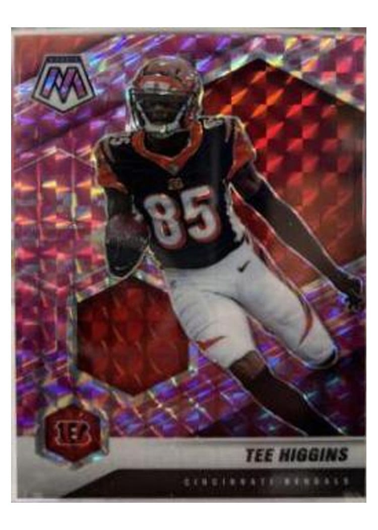 2021 Panini Mosaic Base Set Tee Higgins #49 card