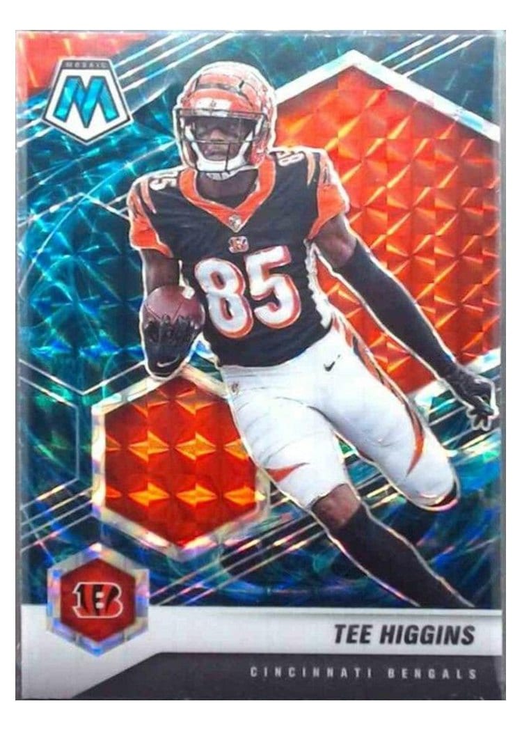 2021 Panini Mosaic Base Set Tee Higgins #49 card