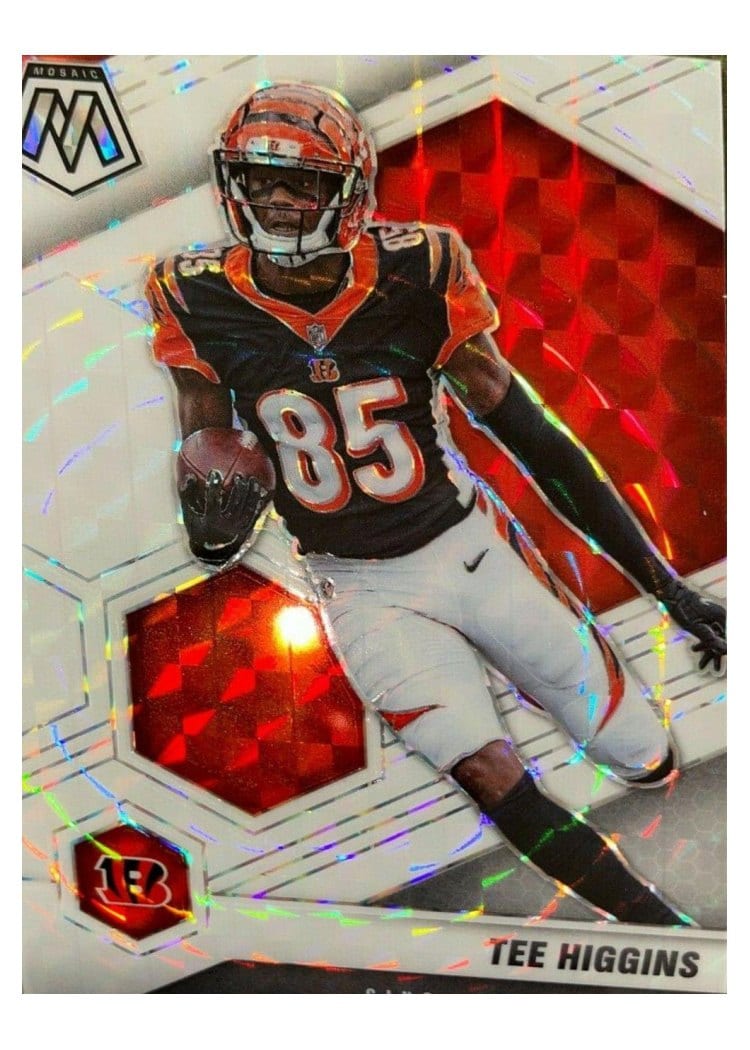 2021 Panini Mosaic Base Set Tee Higgins #49 card