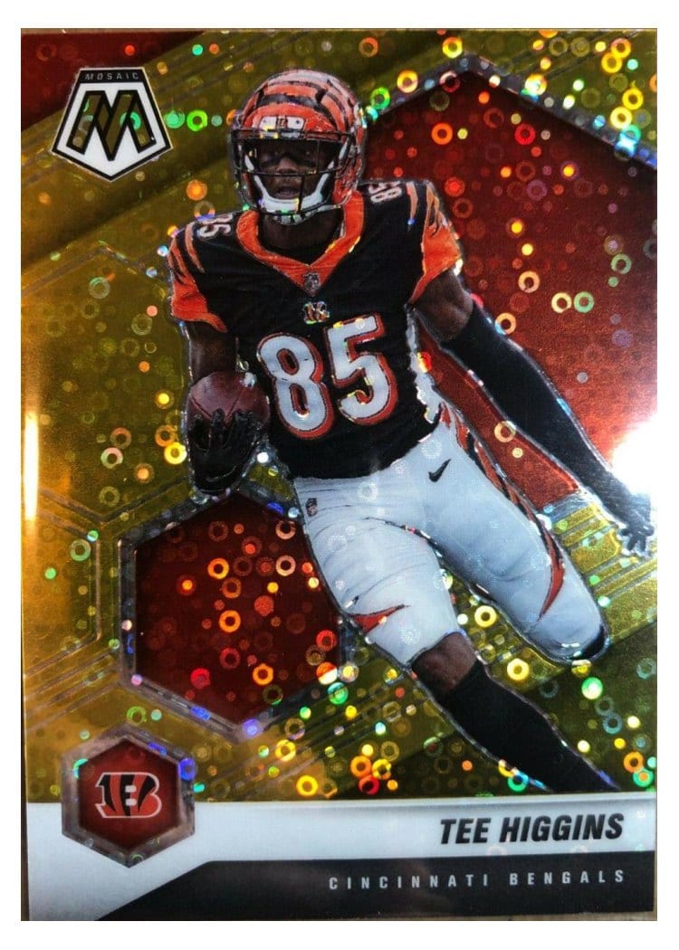 2021 Panini Mosaic Base Set Tee Higgins #49 card