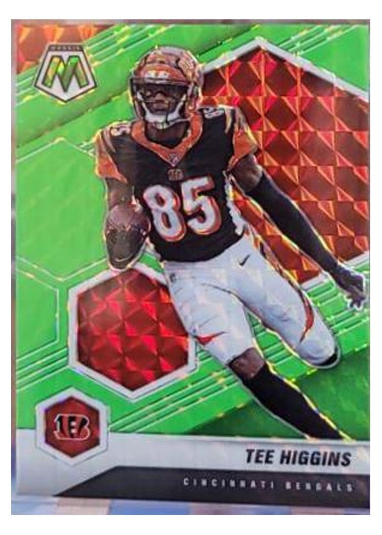 2021 Panini Mosaic Base Set Tee Higgins #49 card