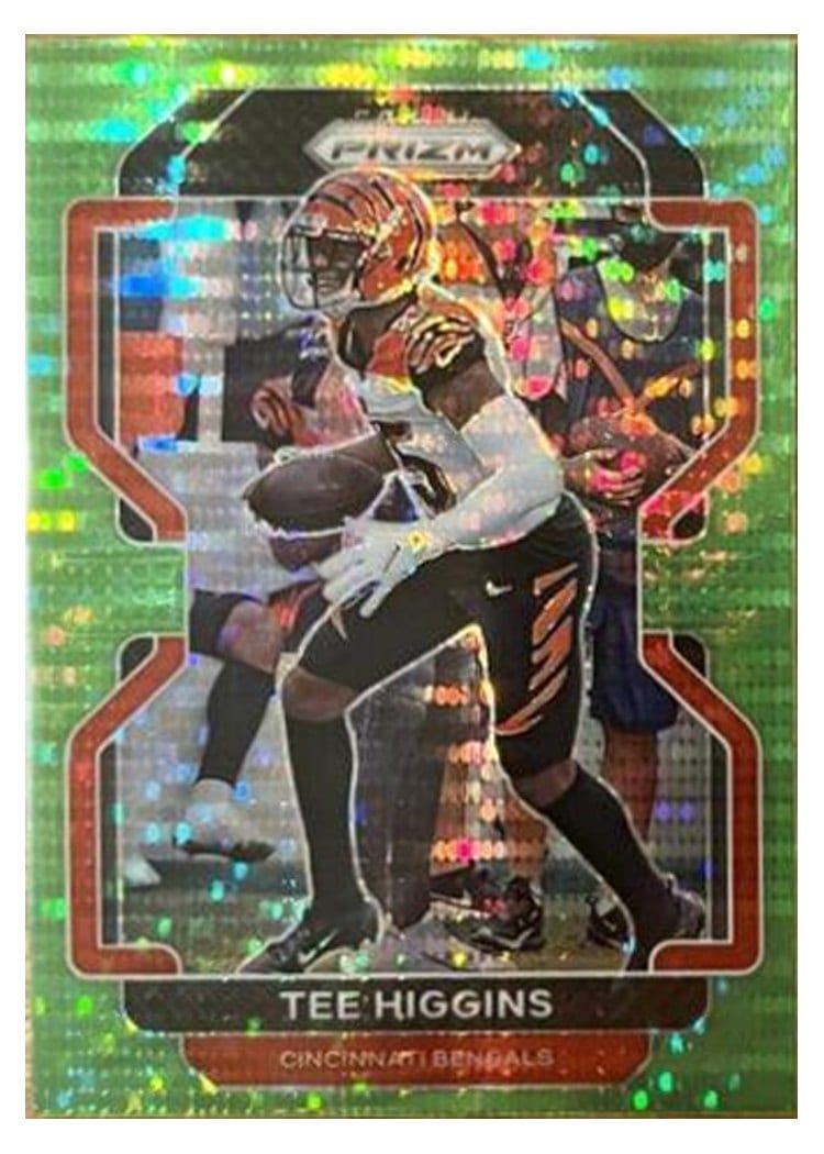 2021 Panini Prizm Base Set Tee Higgins #271 card