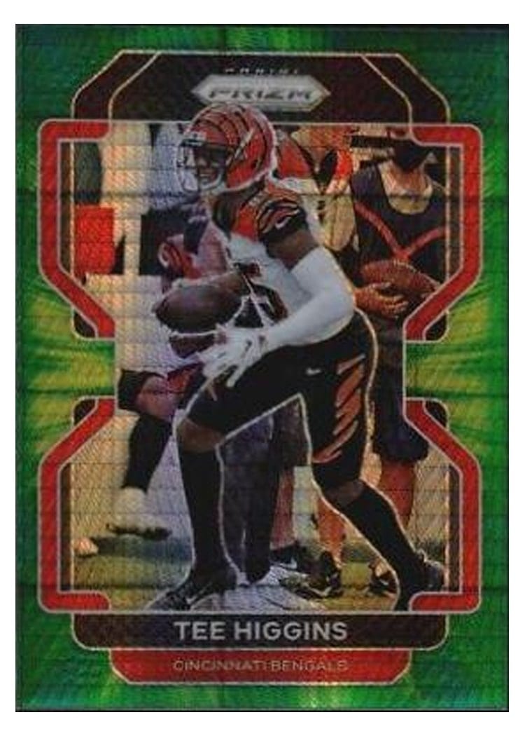 2021 Panini Prizm Base Set Tee Higgins #271 card