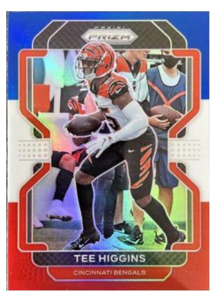 2021 Panini Prizm Base Set Tee Higgins #271 card