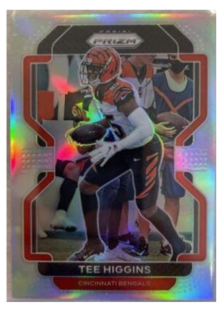 2021 Panini Prizm Base Set Tee Higgins Silver Prizm #271 card