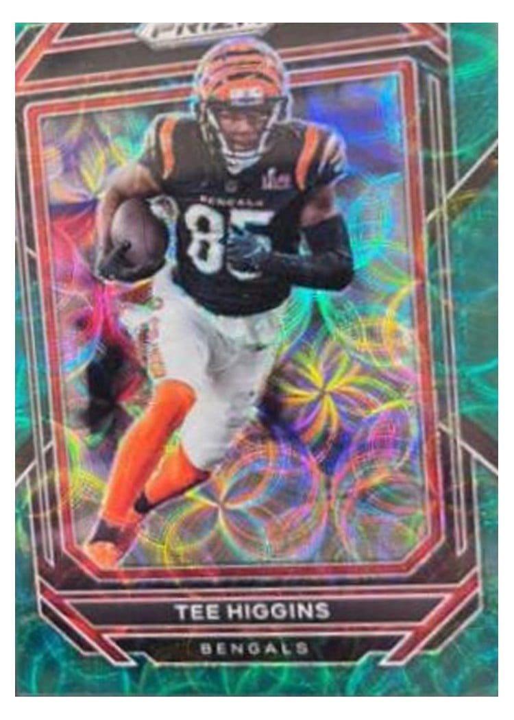 2022 Panini Prizm Base Set Tee Higgins #59 card