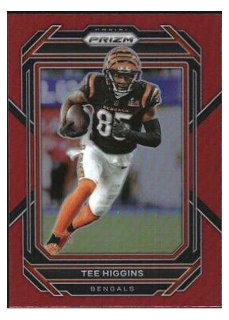 2022 Panini Prizm Base Set Tee Higgins #59 card