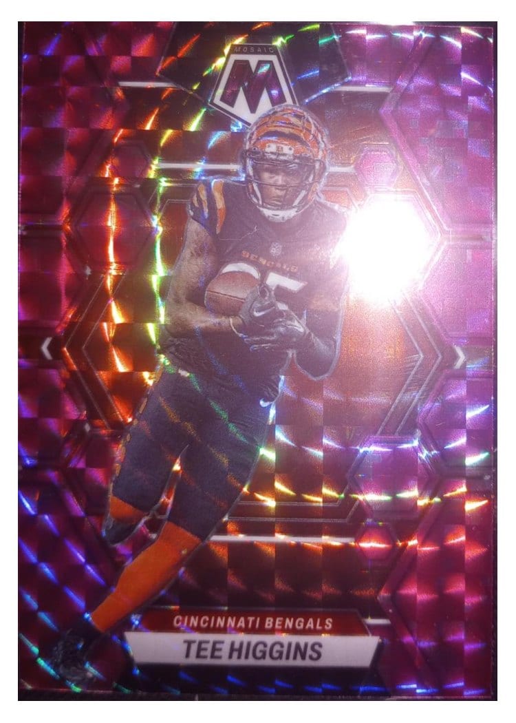 2023 Panini Mosaic Base Set Tee Higgins #42 card
