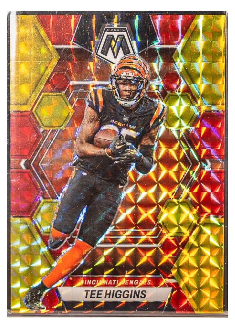 2023 Panini Mosaic Base Set Tee Higgins #42 card