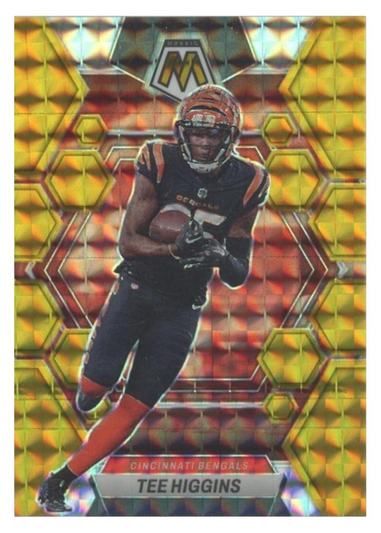 2023 Panini Mosaic Base Set Tee Higgins #42 card
