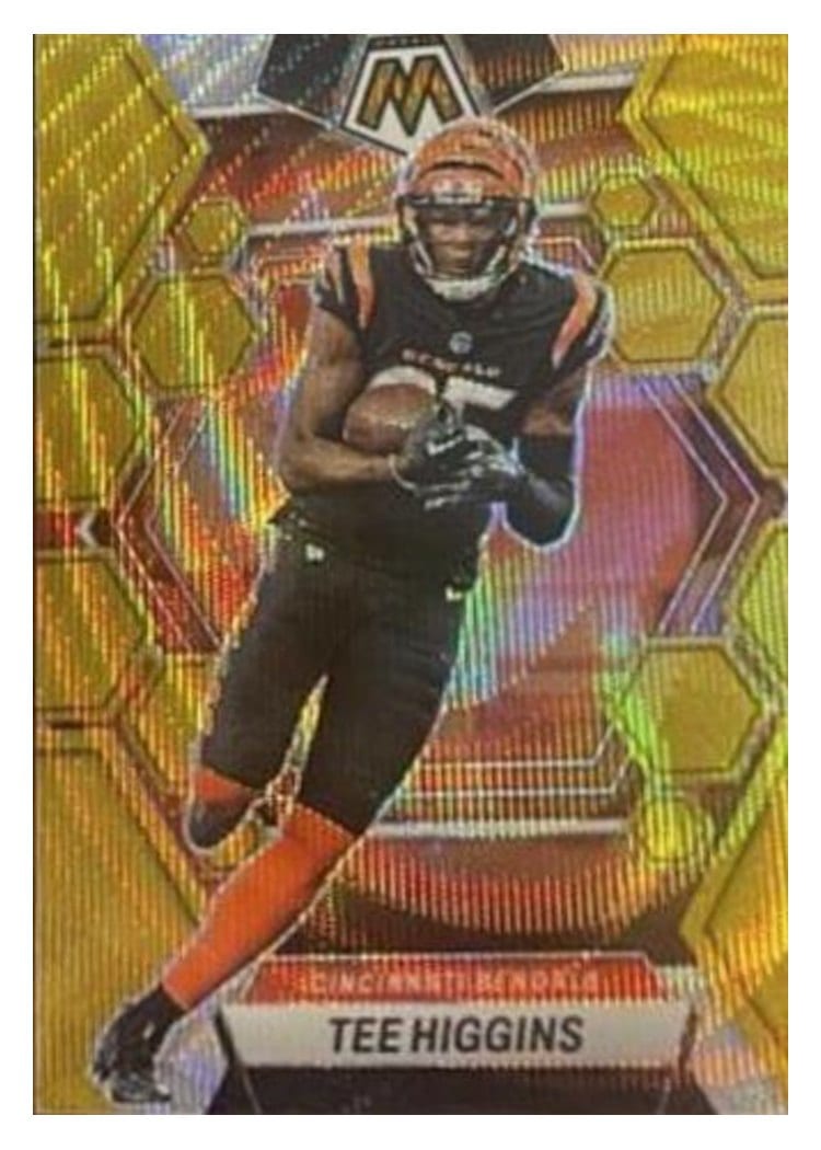2023 Panini Mosaic Base Set Tee Higgins #42 card