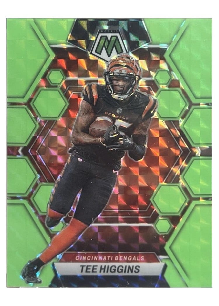 2023 Panini Mosaic Base Set Tee Higgins #42 card