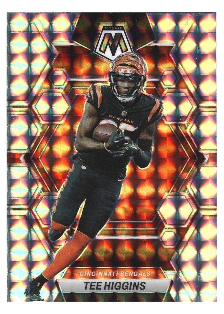 2023 Panini Mosaic Base Set Tee Higgins #42 card