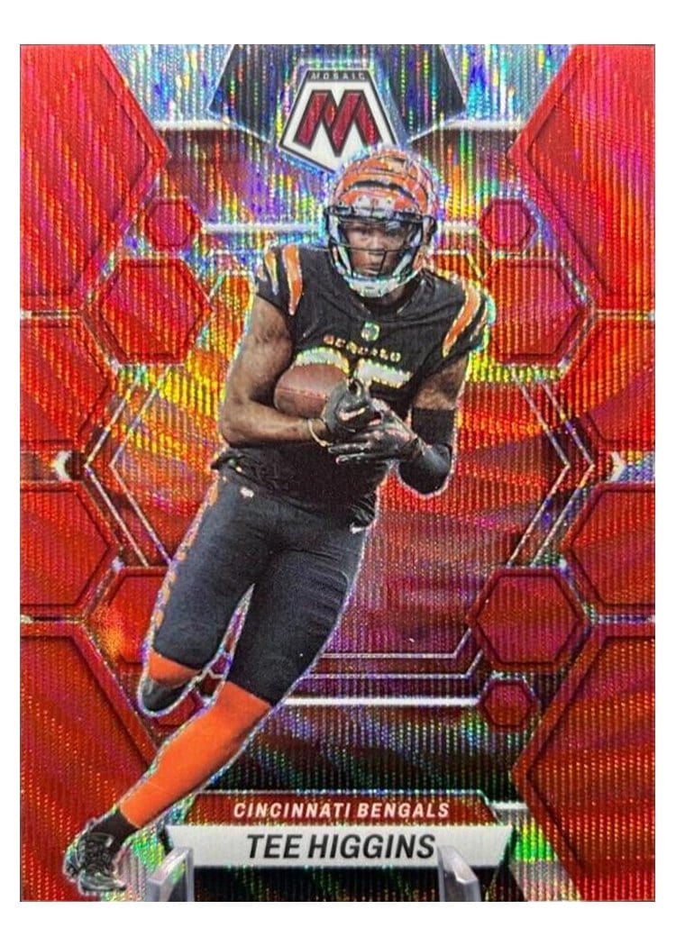 2023 Panini Mosaic Base Set Tee Higgins #42 card