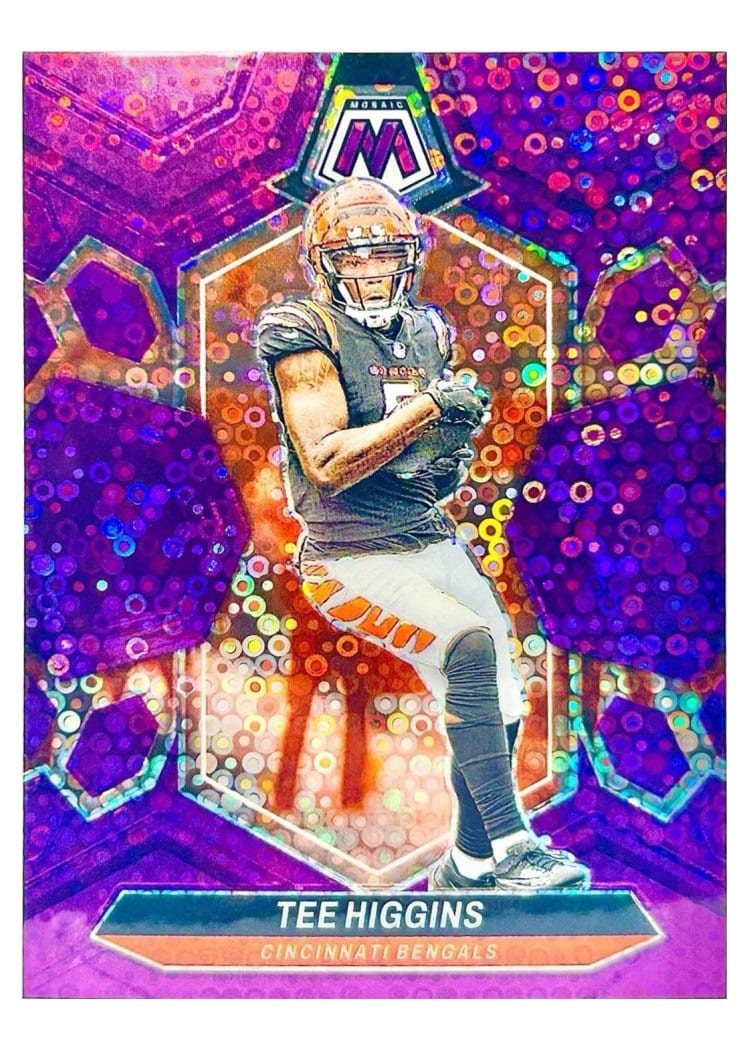 2024 Panini Mosaic Base Set Tee Higgins #46 card