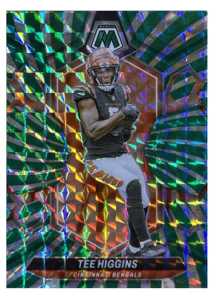 2024 Panini Mosaic Base Set Tee Higgins #46 card