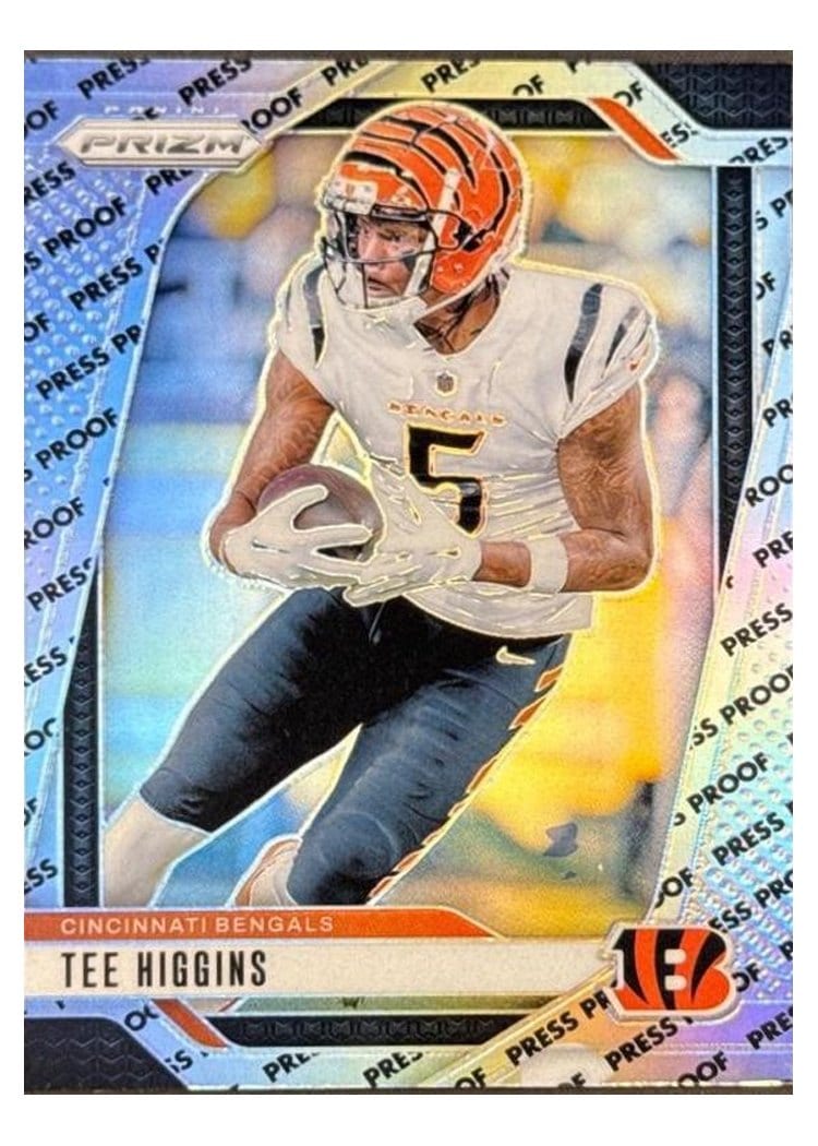 2024 Panini Prizm Base Set Tee Higgins #58 card