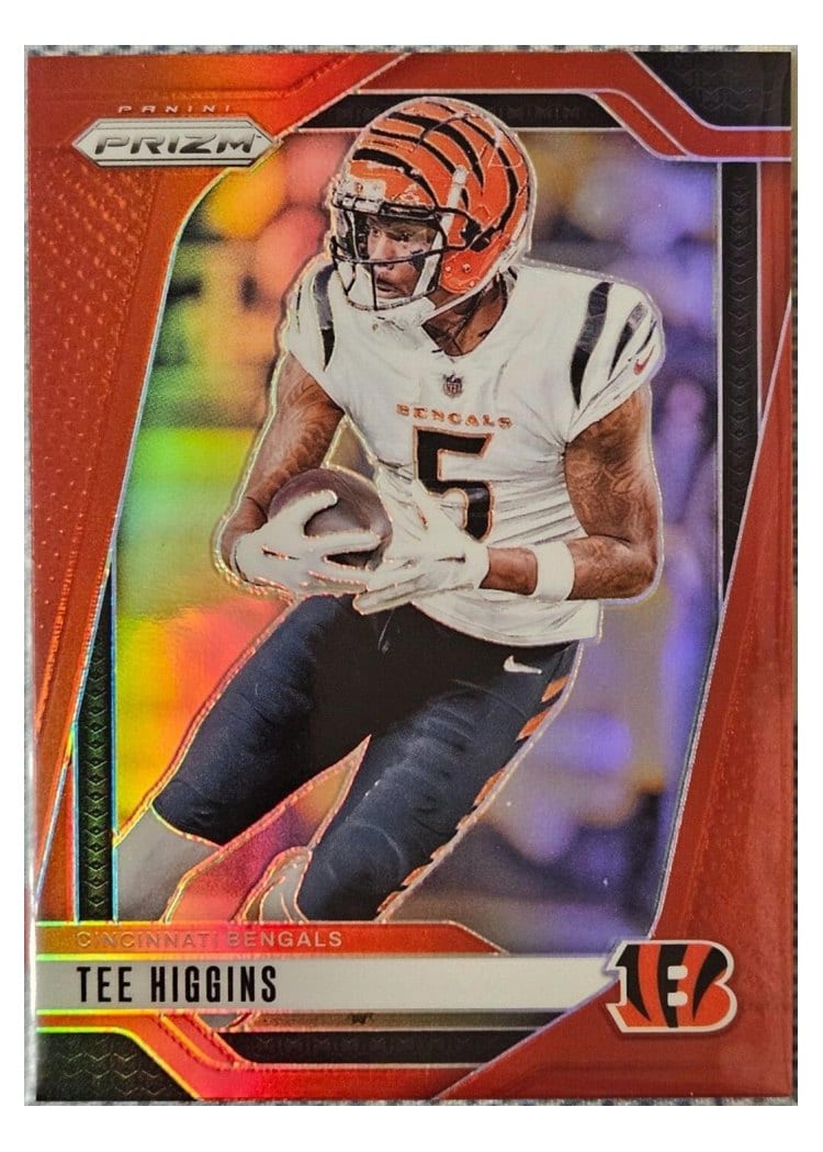 2024 Panini Prizm Base Set Tee Higgins #58 card