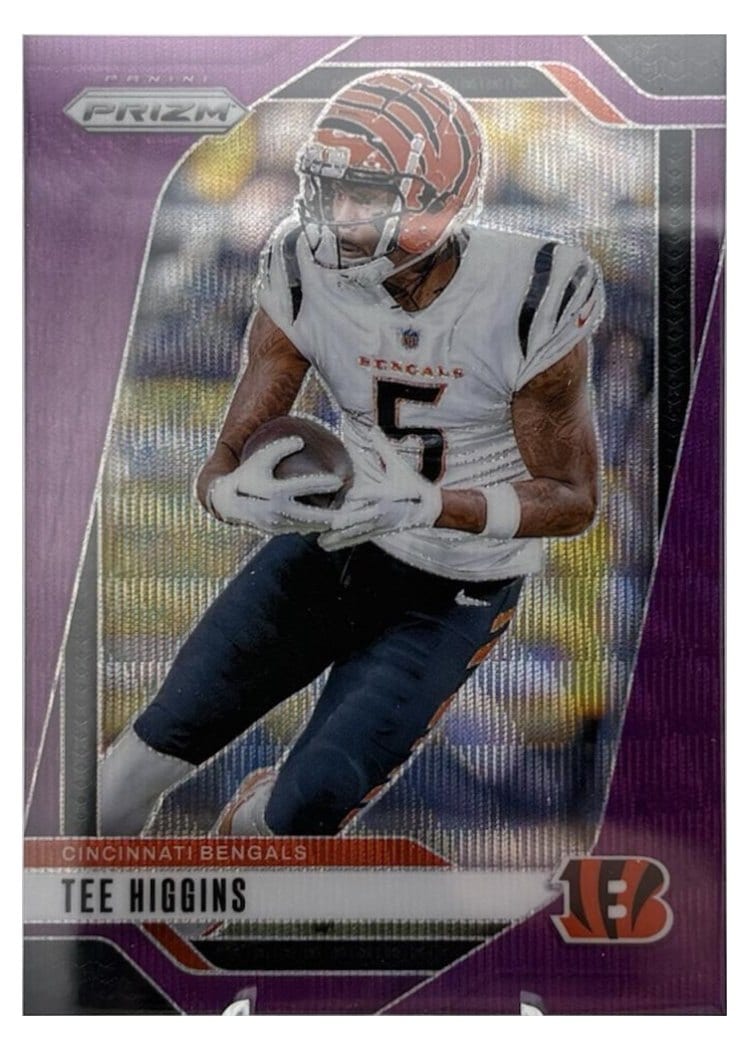 2024 Panini Prizm Base Set Tee Higgins #58 card