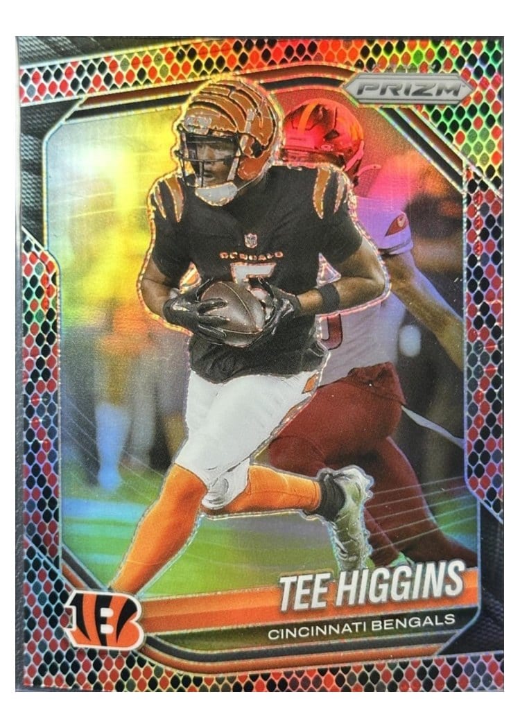 2025 Panini Prizm Base Set Tee Higgins #13 card