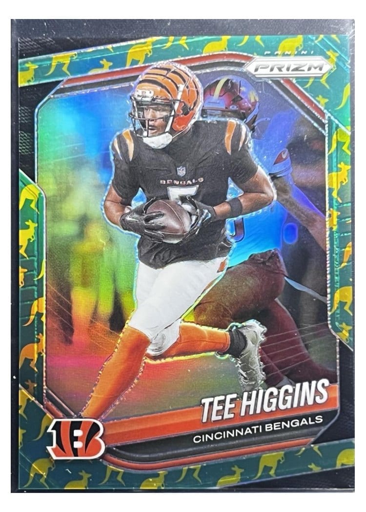 2025 Panini Prizm Base Set Tee Higgins Kangaroo #13 card