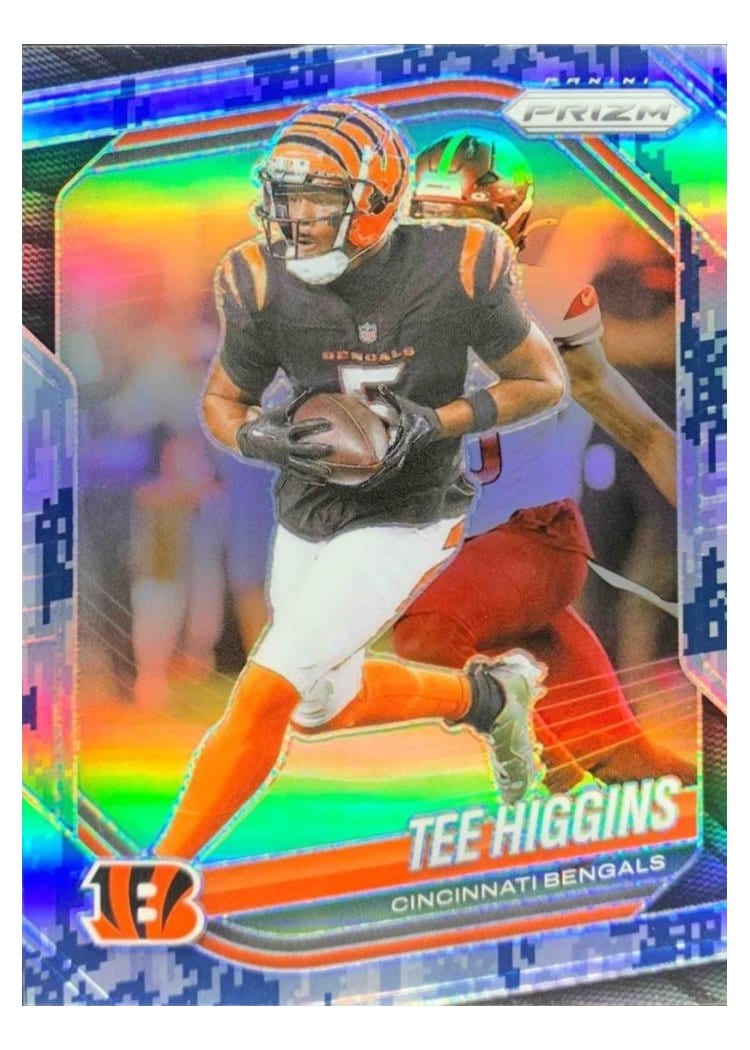 2025 Panini Prizm Base Set Tee Higgins #13 card
