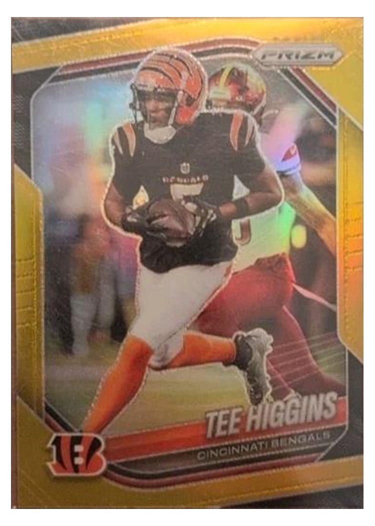 2025 Panini Prizm Base Set Tee Higgins #13 card