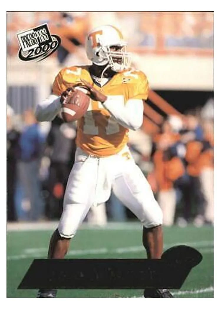 2000 Press Pass Tee Martin #38 card