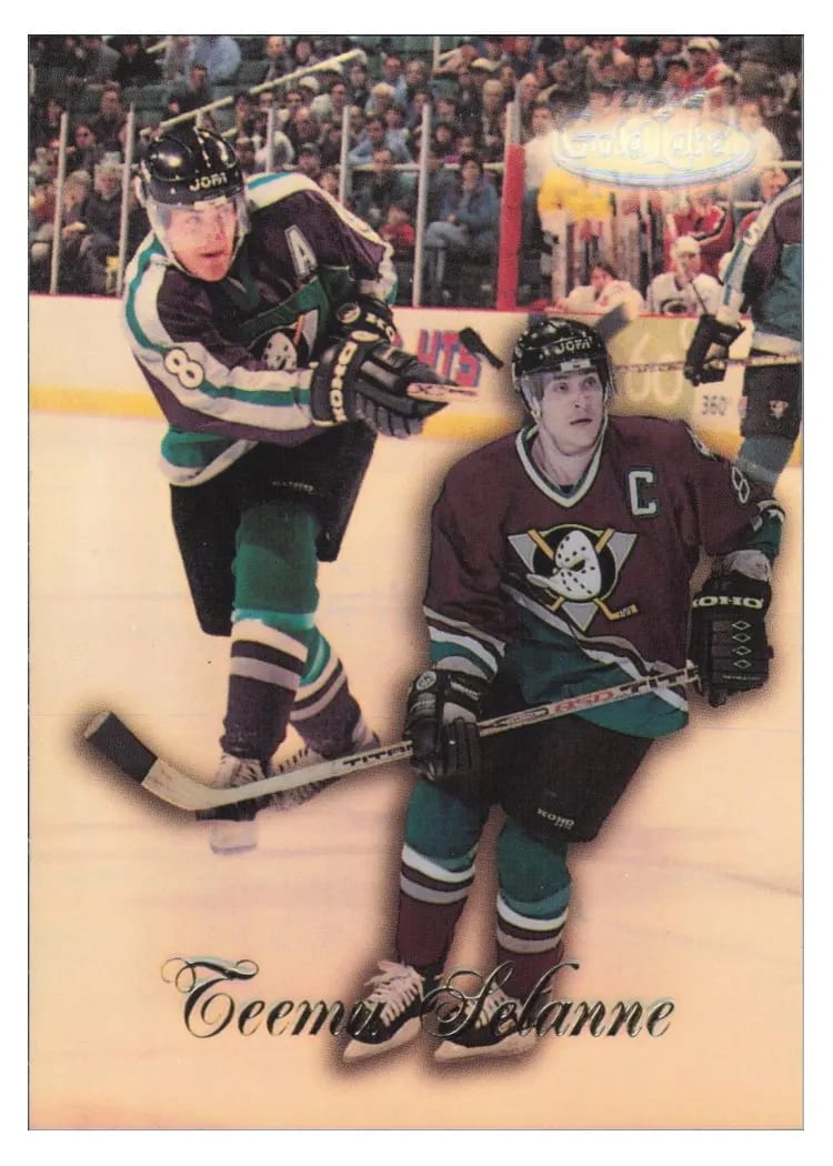 1998 Topps Gold Label Teemu Selanne #7 card