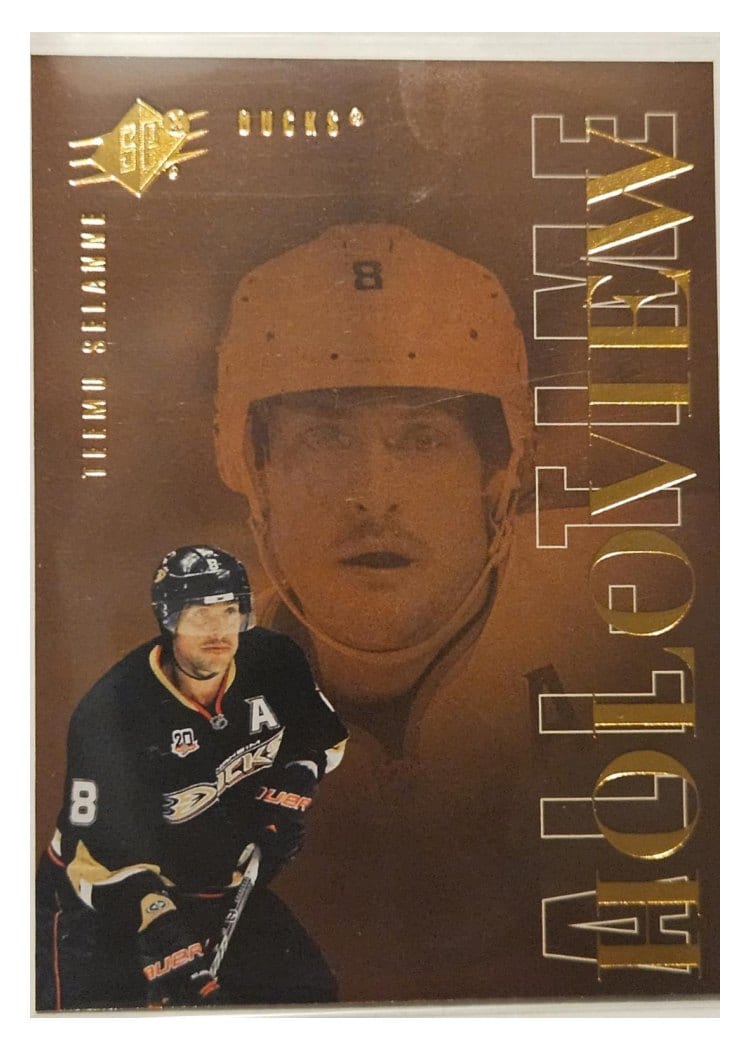 2024-25 SPx All-Time Holoview Teemu Selanne #ATG-SE card