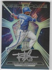 2022 Panini Chronicles Spectra Deep Space Signatures Teoscar Hernandez #DSS-TH card