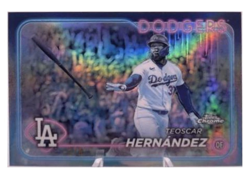 2024 Topps Chrome Base Set Teoscar Hernández #57 card