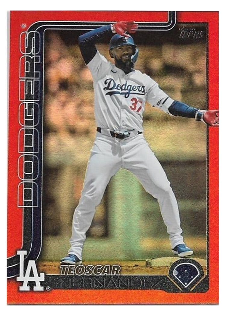 2025 Topps Base Set Teoscar Hernández #176 card