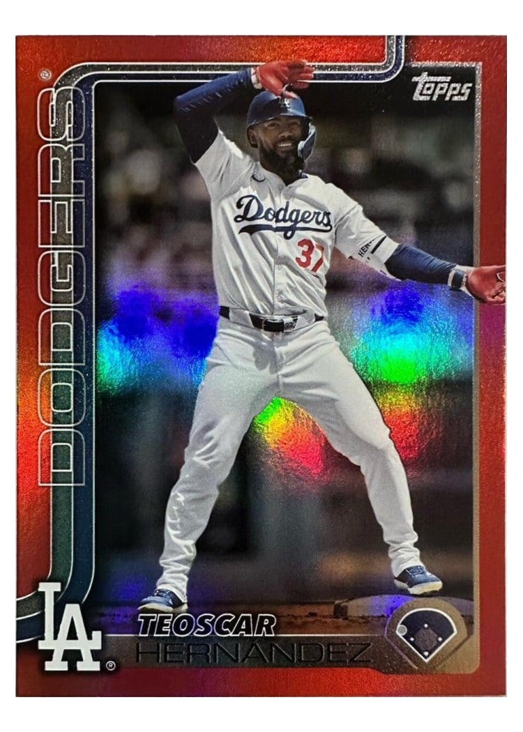 2025 Topps Base Set Teoscar Hernández #176 card
