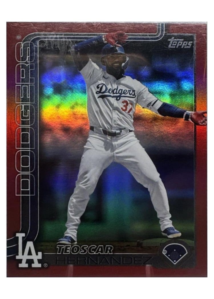 2025 Topps Base Set Teoscar Hernández #176 card