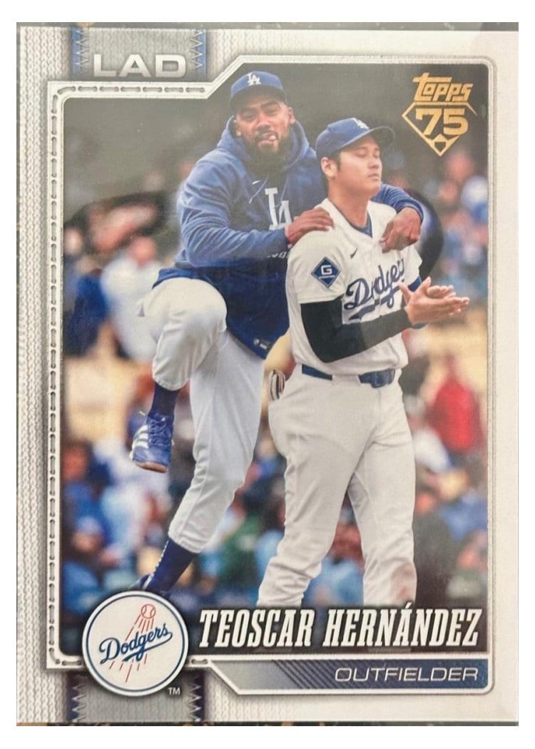2026 Topps Base Set Teoscar Hernández #251 card
