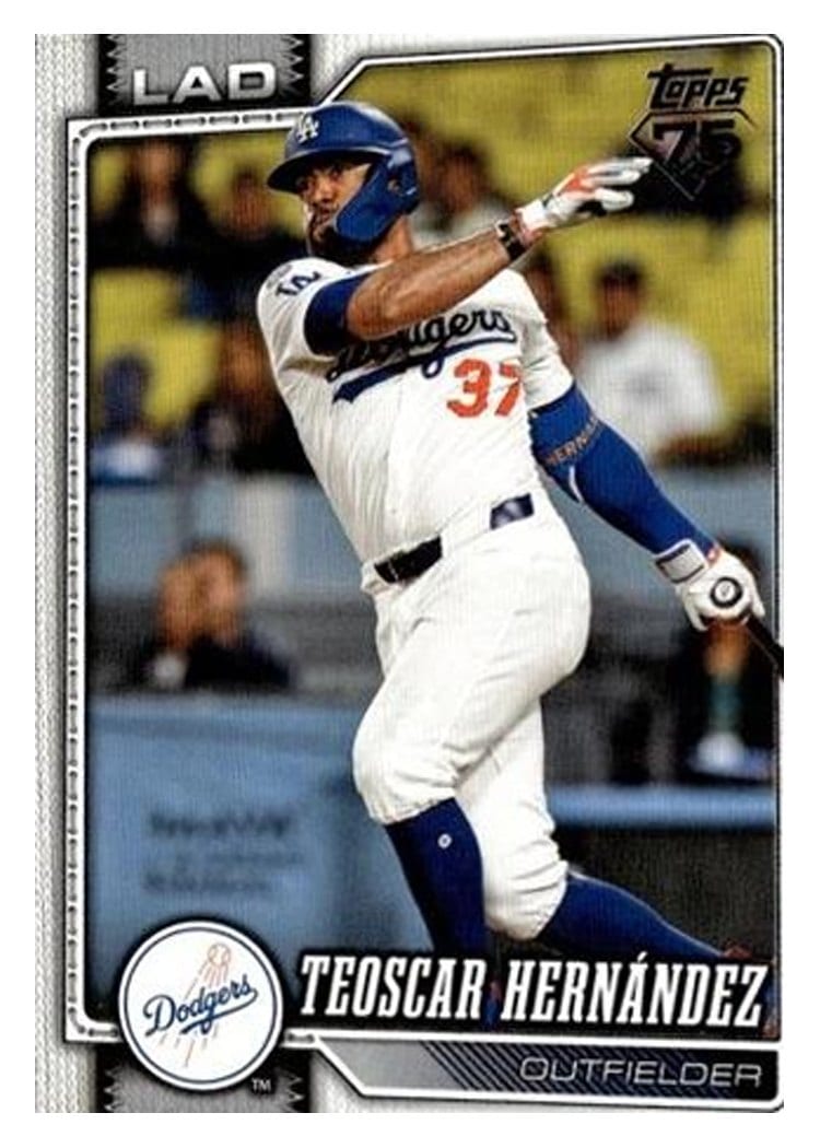 2026 Topps Base Set Teoscar Hernández #251 card