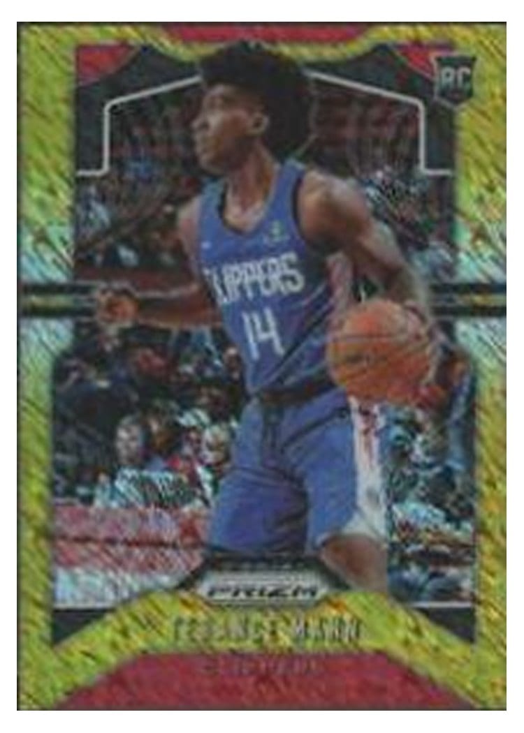 2019-20 Panini Prizm Base Set Terance Mann #296 card