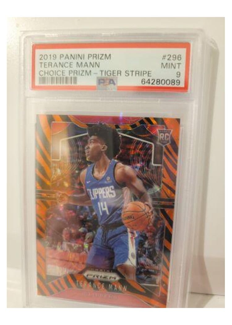2019-20 Panini Prizm Base Set Terance Mann #296 card