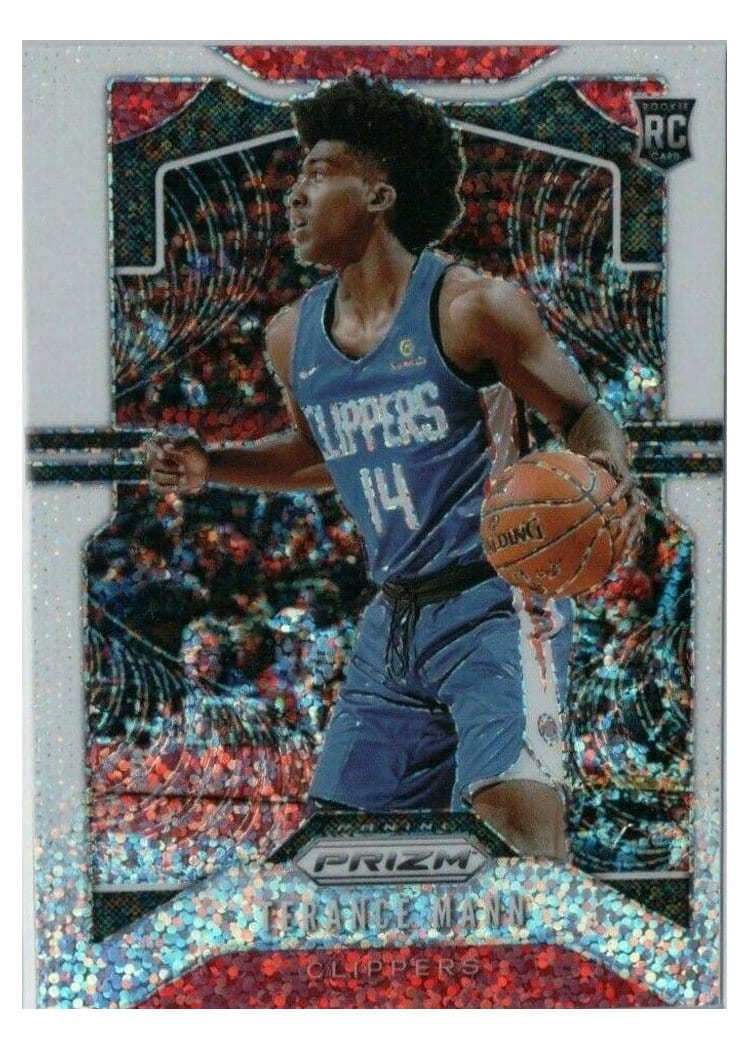 2019-20 Panini Prizm Base Set Terance Mann #296 card