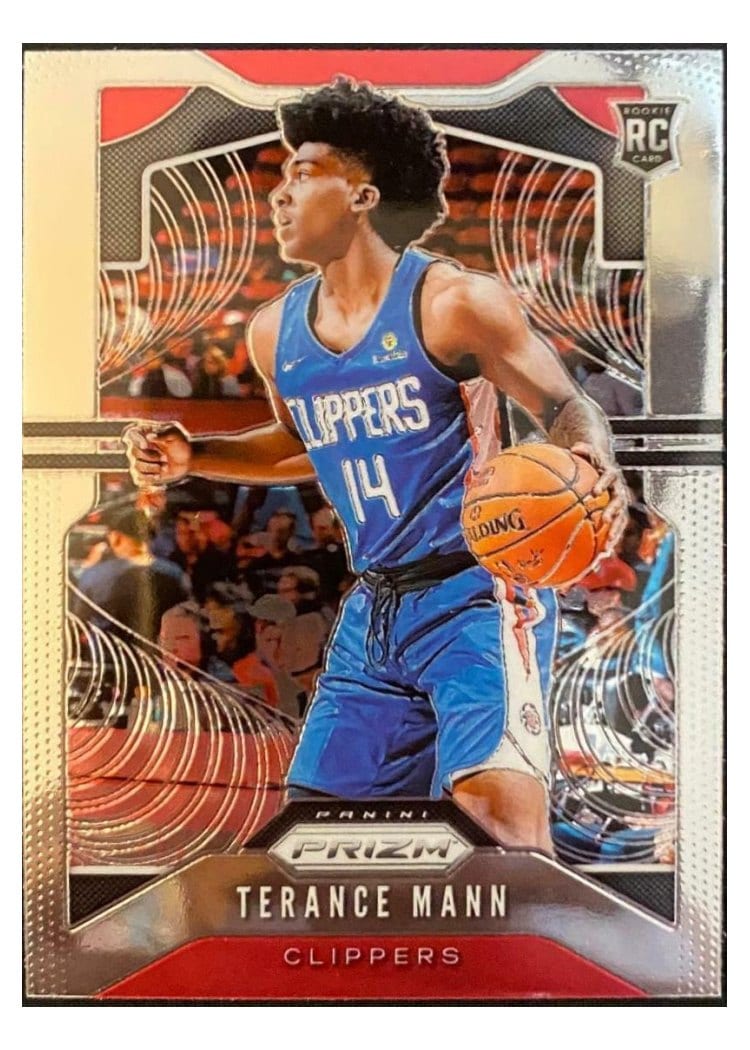 2019-20 Panini Prizm Base Set Terance Mann #296 card