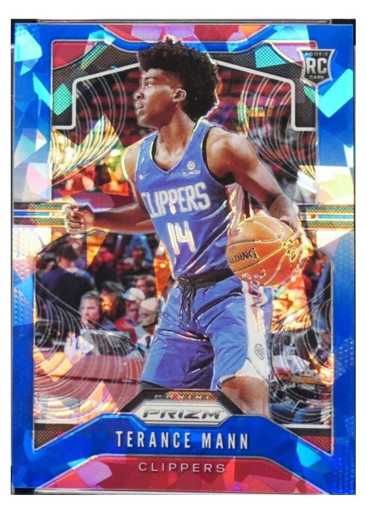 2019-20 Panini Prizm Base Set Terance Mann #296 card