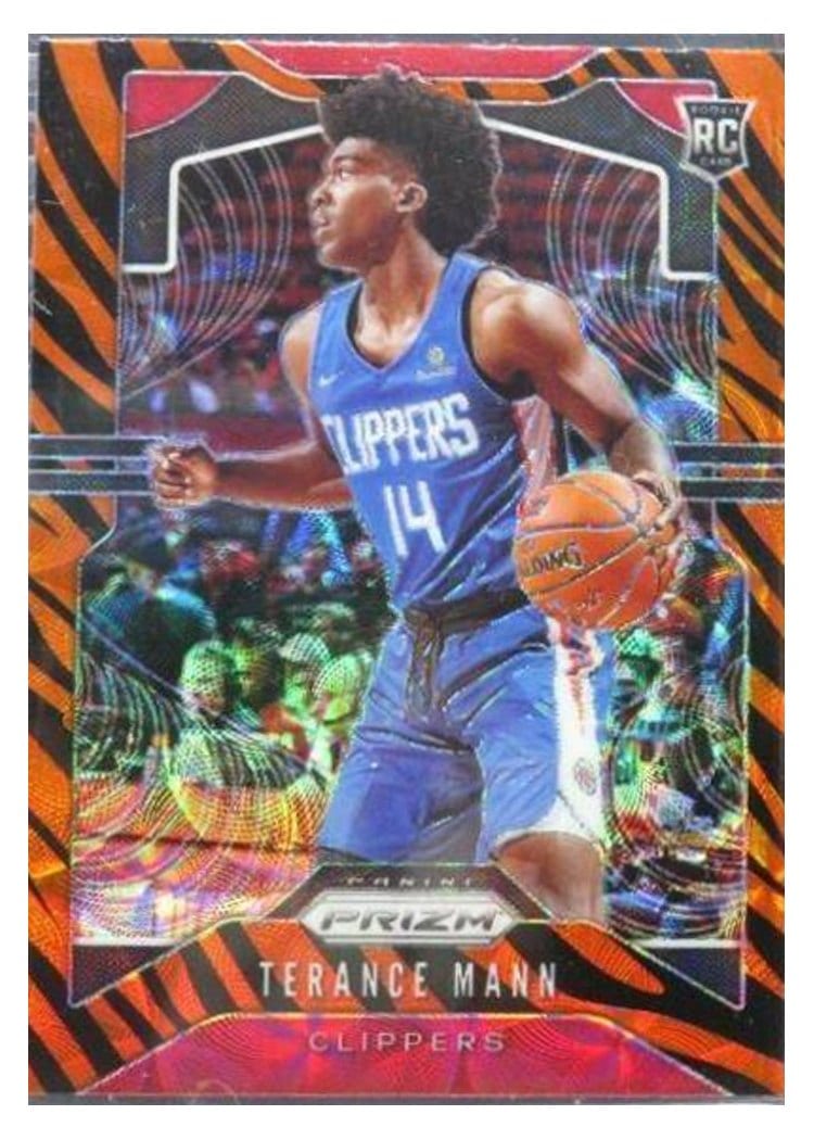 2019-20 Panini Prizm Base Set Terance Mann #296 card
