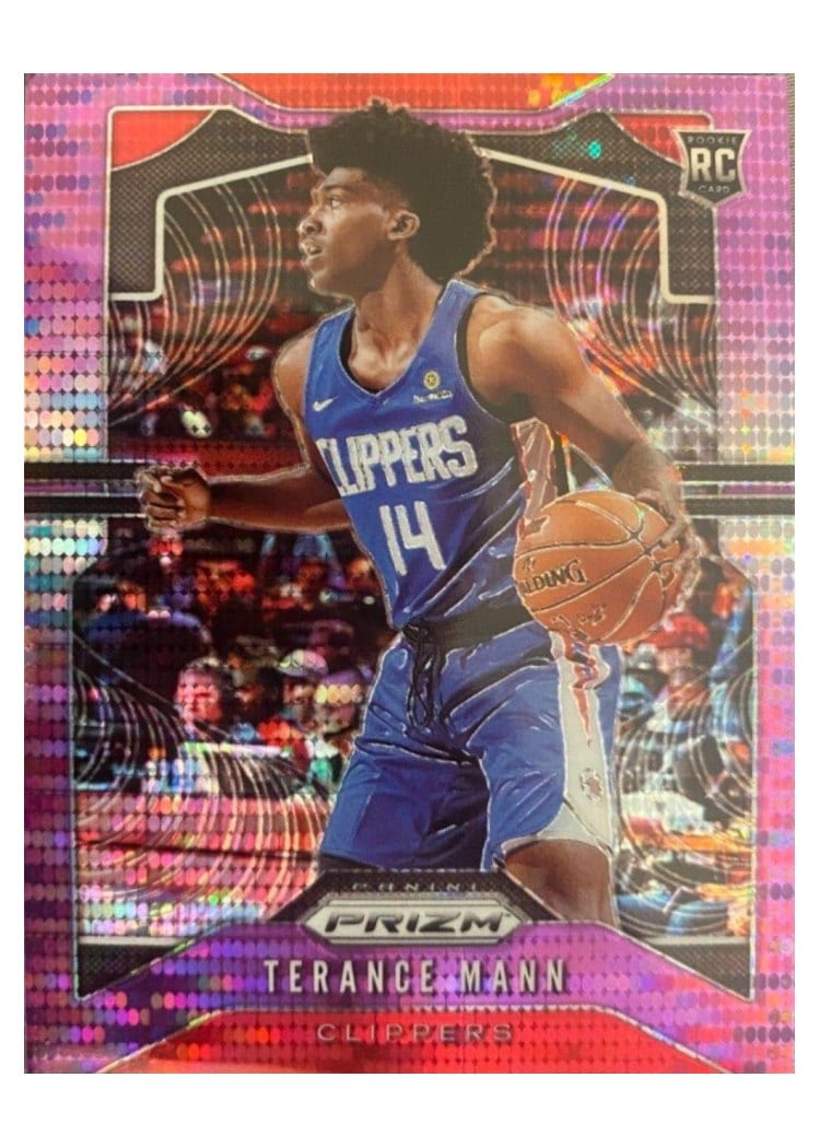 2019-20 Panini Prizm Base Set Terance Mann #296 card